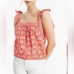 MAX Studio Tie Strap Bubble Top